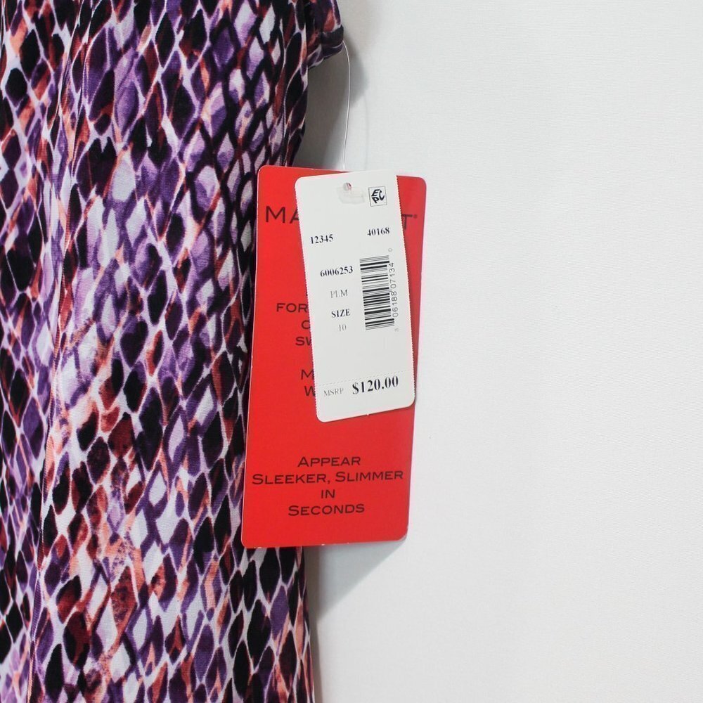 MAGICSUIT Snake Charmer Jolene Tankini Swim Top Swimsuit Purple Pink Black 10 - Picture 7 of 9
